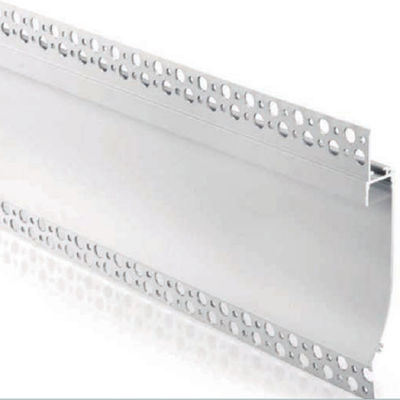 19*134mm LED Aluminium Profile For Drywall Indirect Light