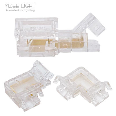 IP20 L Shape Corner Connectors Transparent Clear For Efficient And Durable Connections