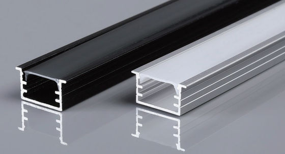 18.5*8.8mm Edge Anodized Led Aluminum Channel With Trim Led Strip Light