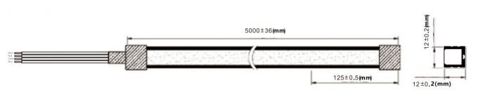 DC24V Sub Size LED Wall Washer Flexible Surface Mounted Linear Light IP67 30° 60°