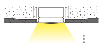 29*14mm Trimless Recessed LED Aluminium Profile For Plasterboard Ceiling 3