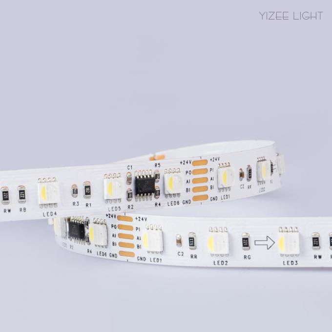 DMX512 Control LED Tape Dream Color 24V Programmable 5050 RGB LED Strip