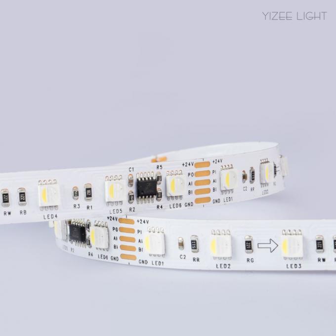 DMX512 Control LED Tape Dream Color 24V Programmable 5050 RGB LED Strip