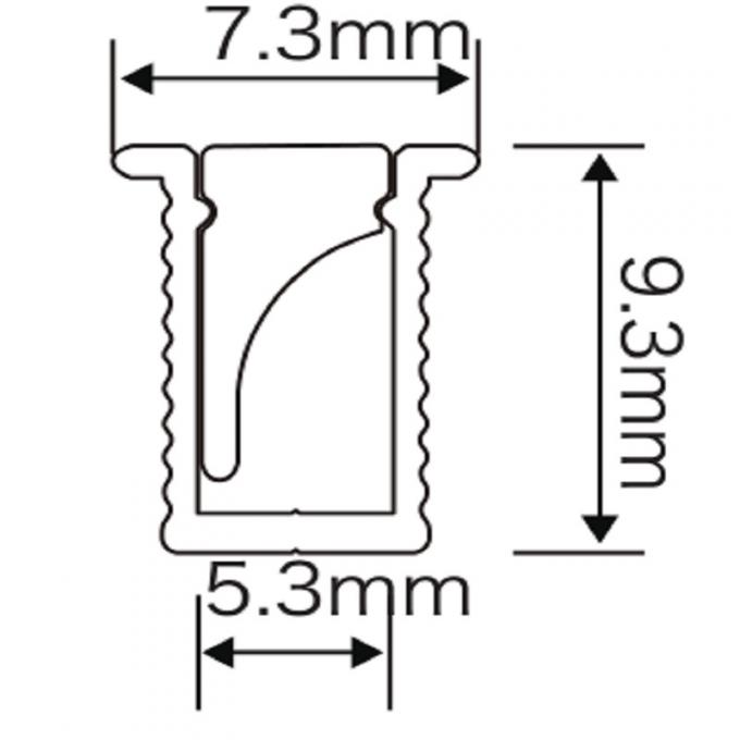 Recessed Black LED Aluminum Profile Linear Led Light With Cover 0