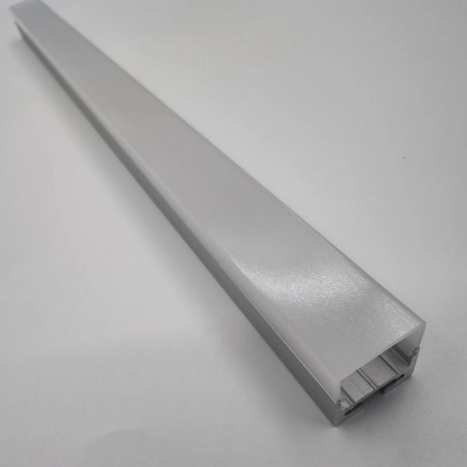 19*11mm LED Linear Light Three Side Indoor Led Aluminium Extrusion Profiles 1