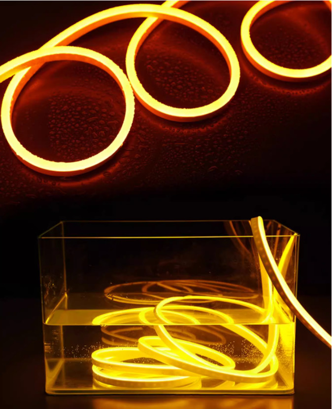 10*10mm Silicone Neon Strip IP67 24V Waterproof 24V LED Neon Flex Outdoor