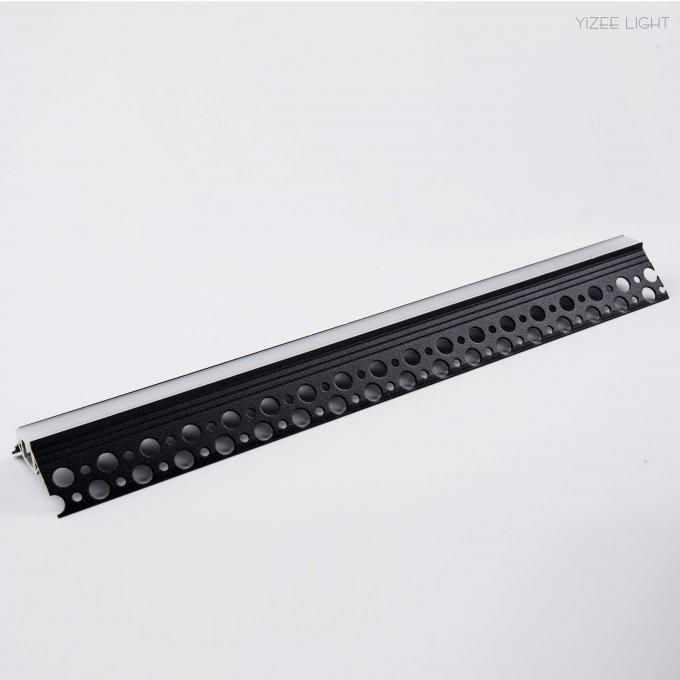 13mm IP20 LED Linear Light Corner Recessed Trimless Led Aluminium Profile 6