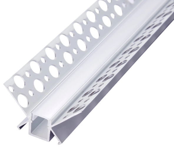 13mm IP20 LED Linear Light Corner Recessed Trimless Led Aluminium Profile 8
