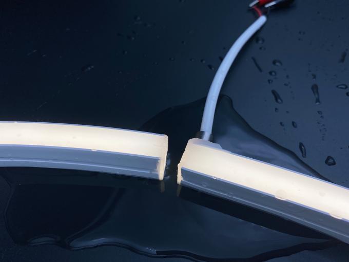 16*16mm Side Emitting IP67 Waterproof Silicone Neon Strip Light 24V LED Neon Flex