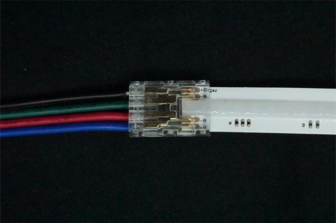 5 Pin RGBW LED Strip Connector Strip To Wire Free Solder Quick Connection