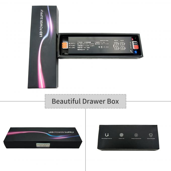 Soft Start LED Driver With 300W Output Power And IP20 Protection