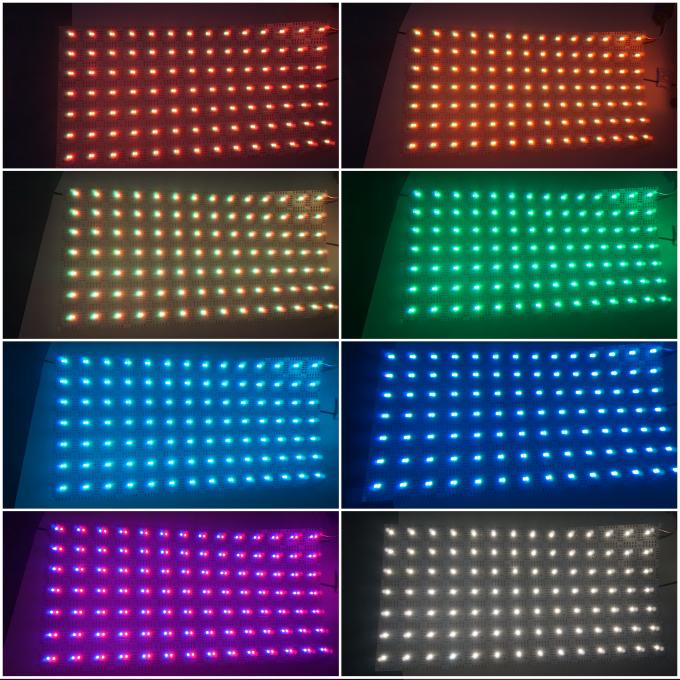 Flexible RGB+W LED Panel LED Strip IP20 24V 240mm Width Led Background Lighting