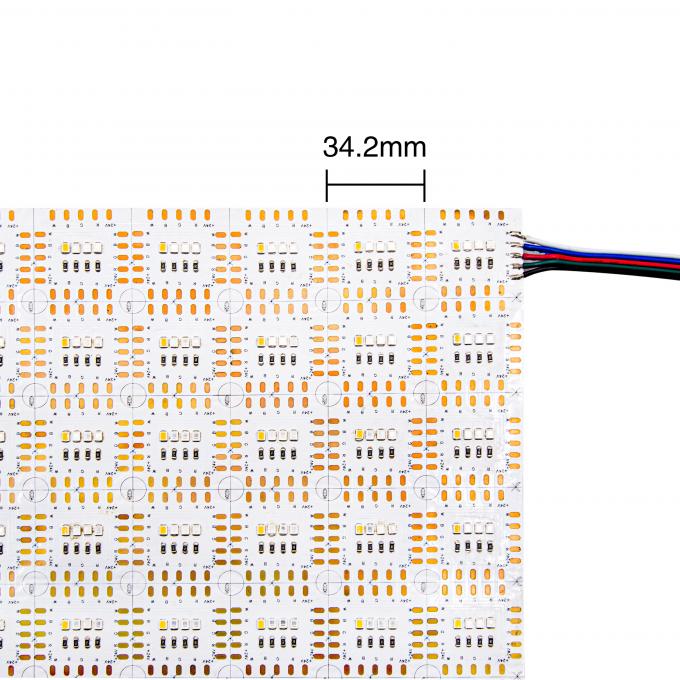 Flexible RGB+W LED Panel LED Strip IP20 24V 240mm Width Led Background Lighting