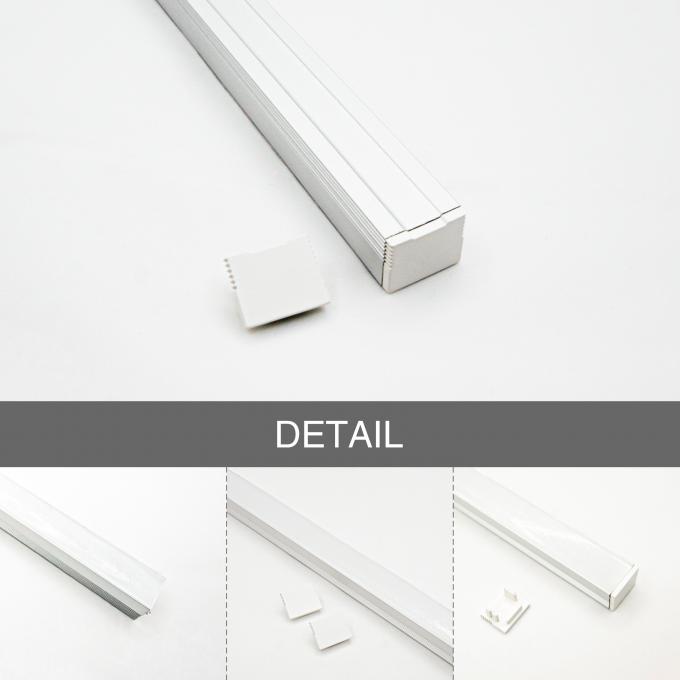 Surface Recessed 16x13mm LED Aluminum Profile For LED Strip Lights 2