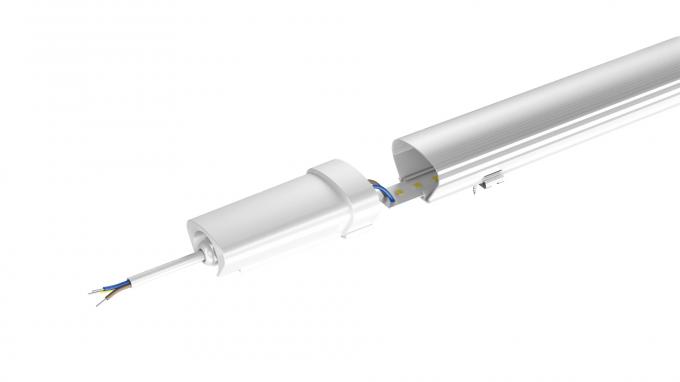 Slim IP65 Tri Proof Lighting Power Supply Built In Waterproof LED Batten 60cm 120cm 150cm 1