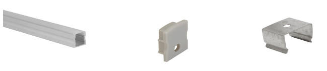 10*13mm 2.5m Stand Length Led Aluminium Profile Channel Package within Carton Box 0