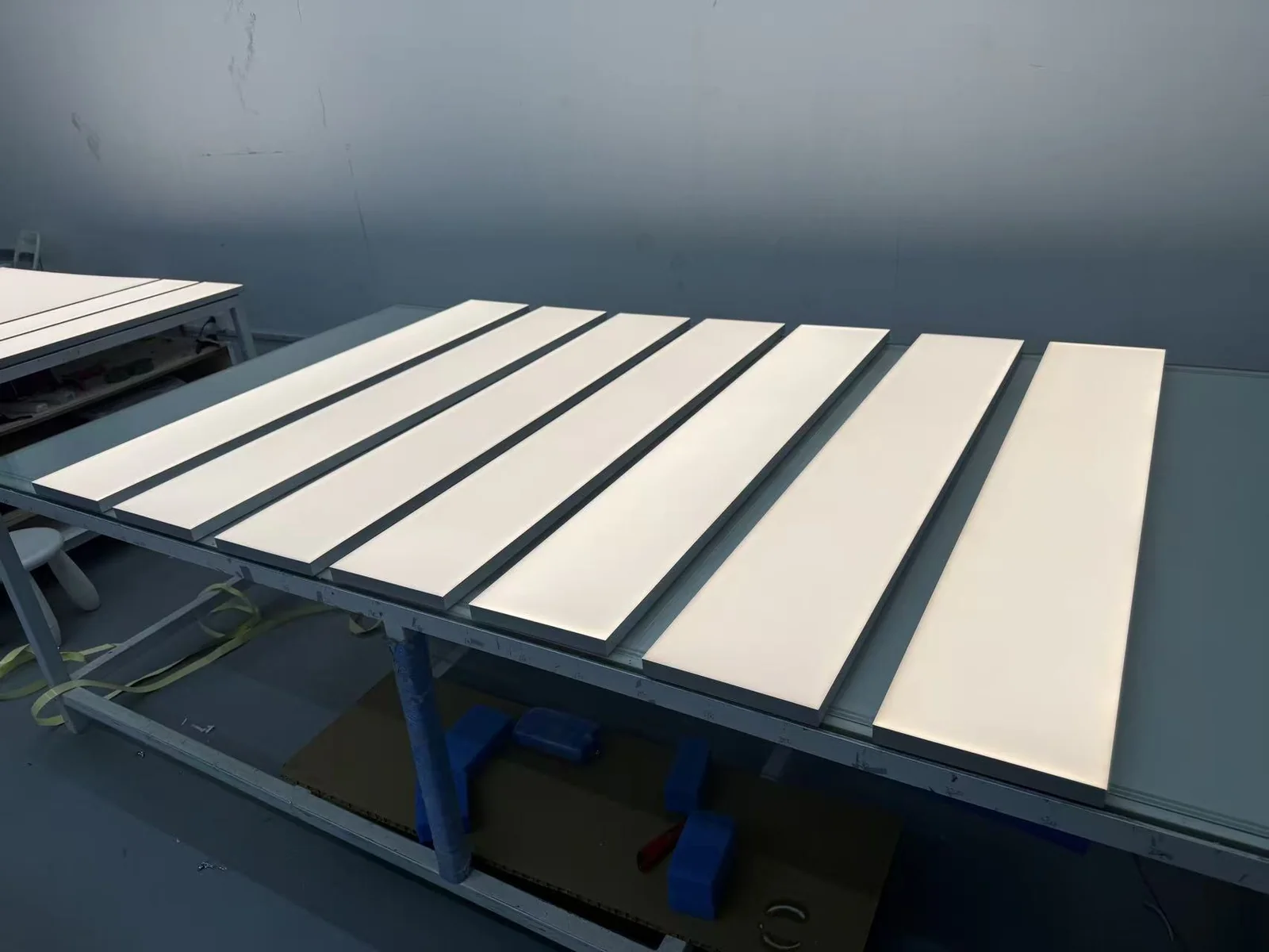 Custom linear LED light guide panels